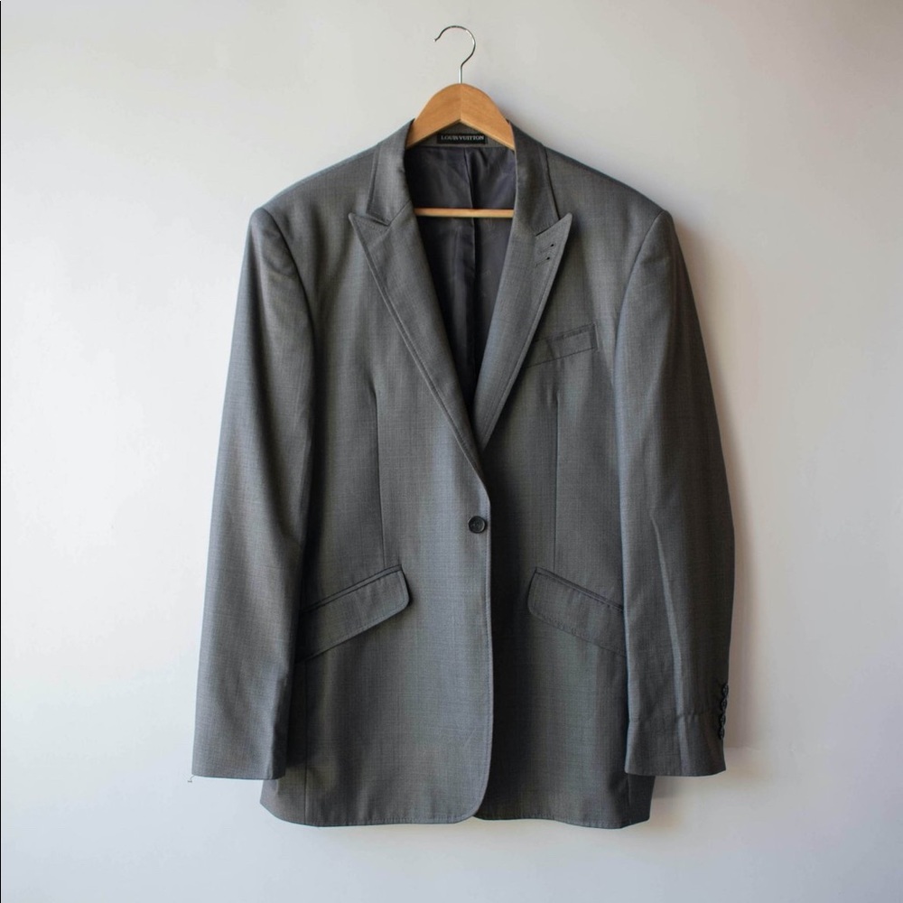 Men’s Louis Vuitton Suit coat wool 42